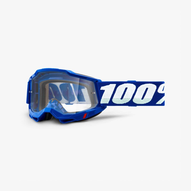 ΜΑΣΚΑ ΜΗΧΑΝΗΣ ENDURO MOTOCROSS 100% ACCURI 2 OTG BLUE – CLEAR LENS