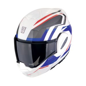 ΚΡΑΝΟΣ ΜΗΧΑΝΗΣ SCORPION EXO-TECH EVO FURIO WHITE RED BLUE
