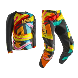 ΣΕΤ ΜΠΛΟΥΖΑ ΠΑΝΤΕΛΟΝΙ MOTOCROSS ΠΑΙΔΙΚΟ LEATT RIDE KIT 3.5 CARNIVAL
